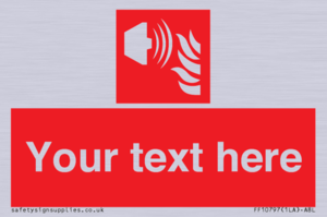 Custom Fire: Fire alarm sounder